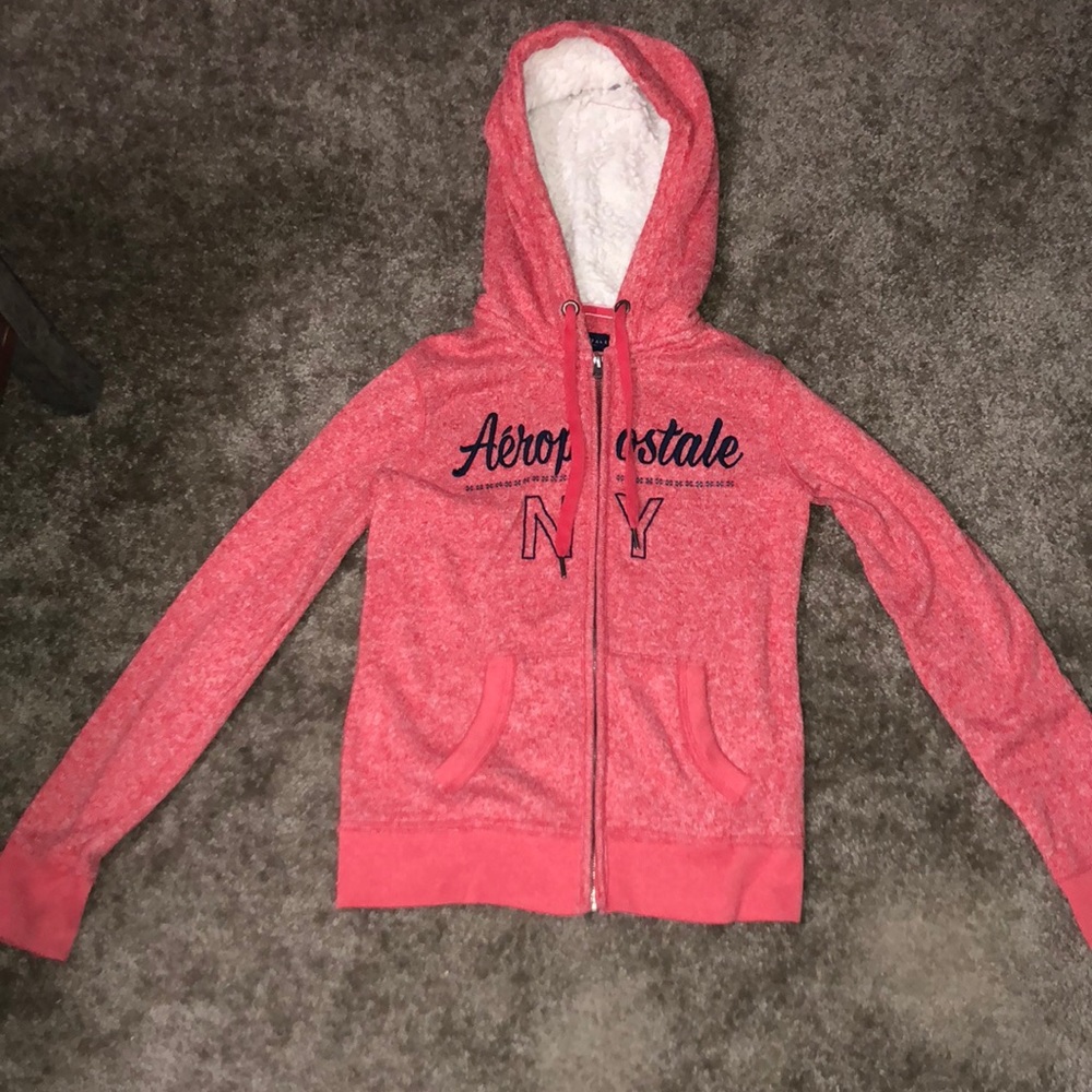 Zip down sweater